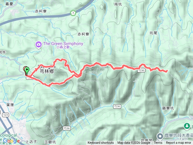 飛沙縱走前段(賞桐花)預覽圖