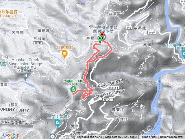 後凍山涼亭大尖山