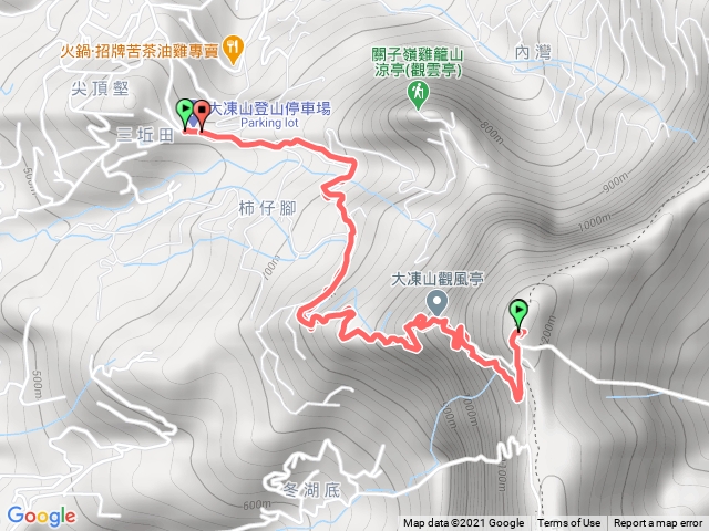 台南大凍山 鹽粿山土地公廟起登