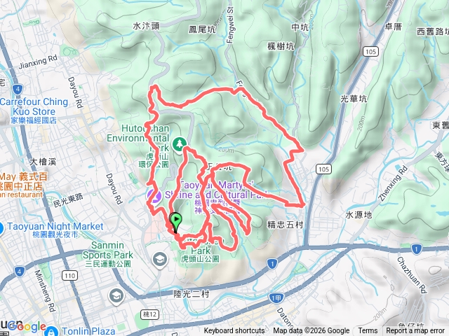 桃園虎頭山16K