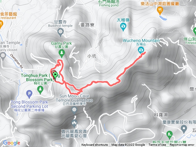 2022.06.22天上山 五城山越野跑