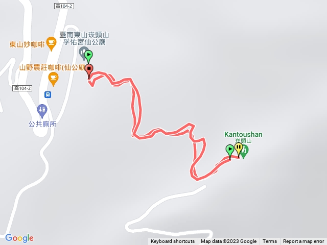 崁頭山-仙公廟起登