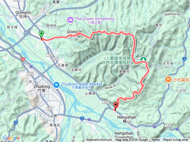 飛沙龍縱走預覽圖