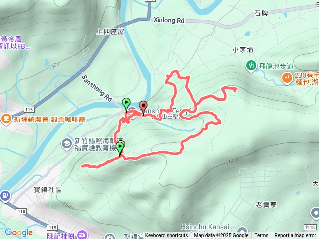 飛龍縱走預覽圖