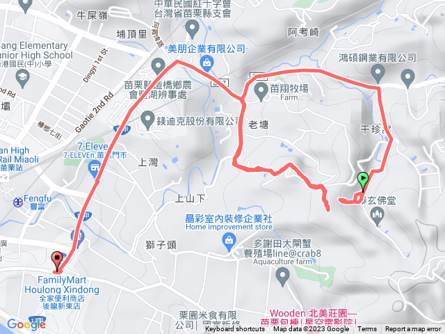 🔺苗栗/造橋/新港頭莊山，H111m（三等三角點 | 3-059）