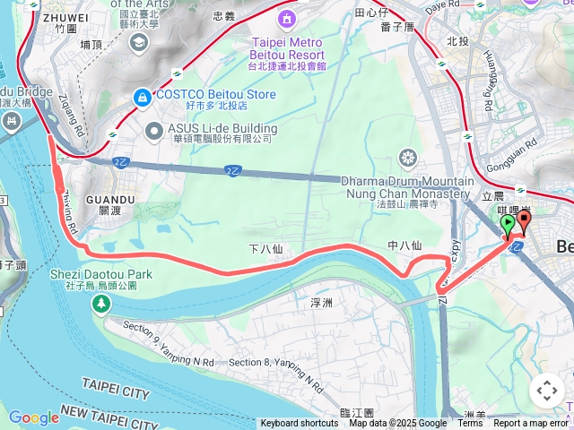 承德路七段關度橋