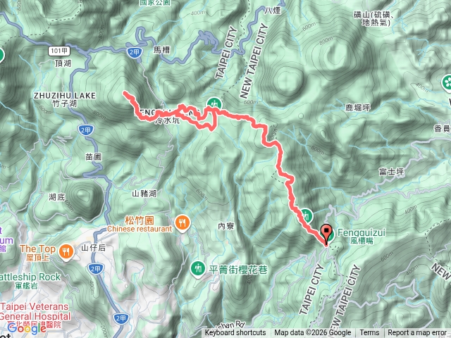 風櫃嘴七星山主東來回預覽圖