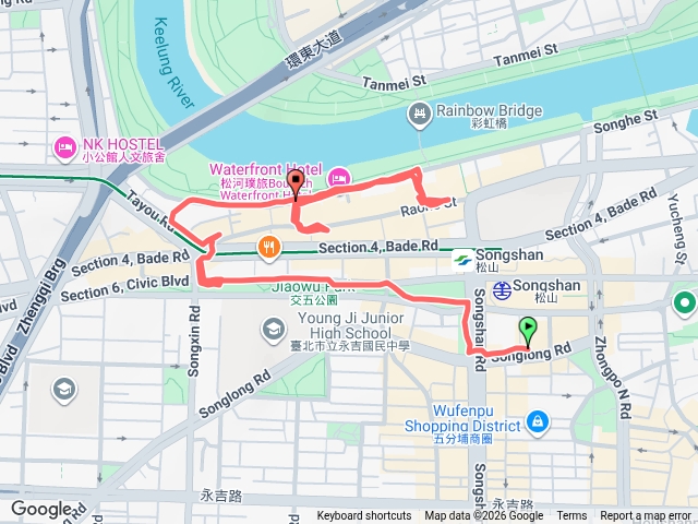 2026臺北健走趣松山車站（饒河夜市、交五公園）20260623181110預覽圖