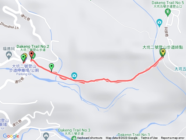 大坑2號步道來回