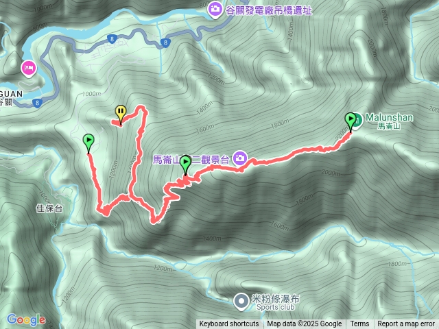 馬崙山步道預覽圖