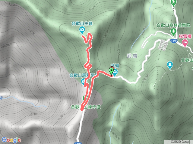 2017-06-10 合歡山主峰