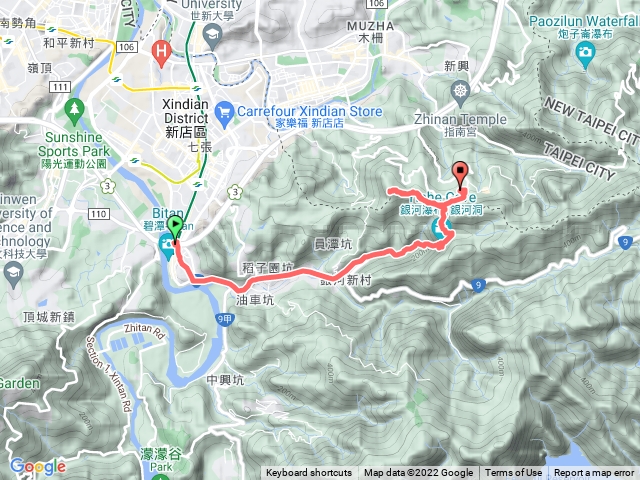 銀河洞越嶺古道-貓空小木屋