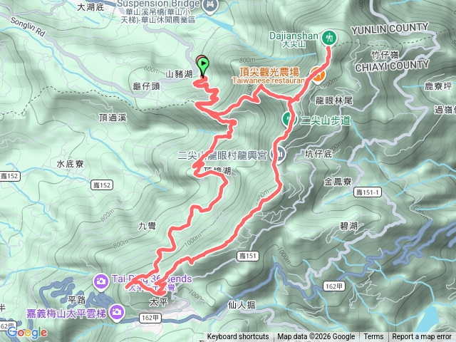 雲嘉五連峰1／4-2上大眾爺回預覽圖