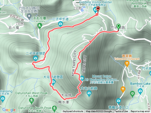 大屯主峰 小O路線