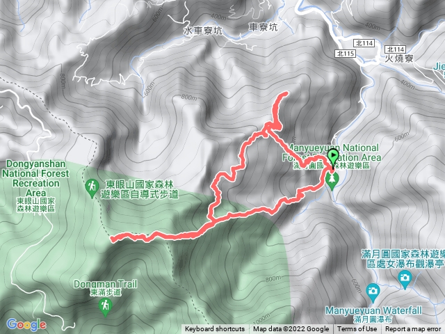 2022-04-10 滿月圓天德巷～雙溪山～東眼山O繞