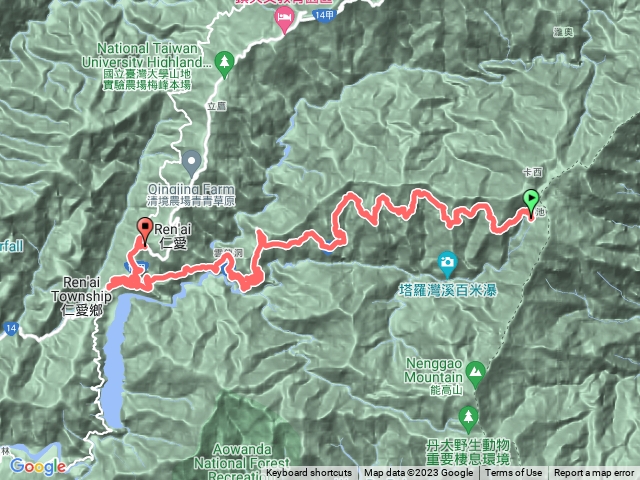 天池山莊+馬蘭+伊拿谷