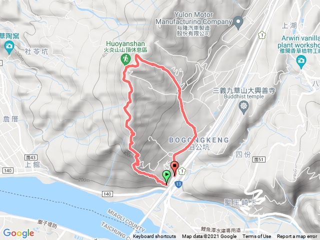 2021年末健行-火炎山