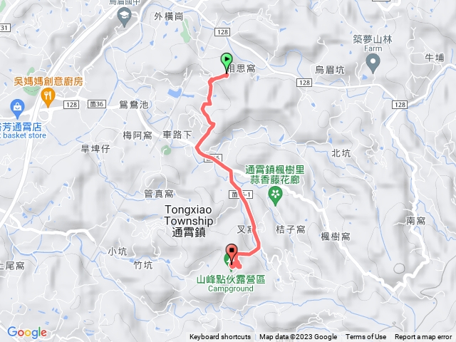🔺苗栗/通霄/糖窩山（3-50）➡️車輪窩山（4）