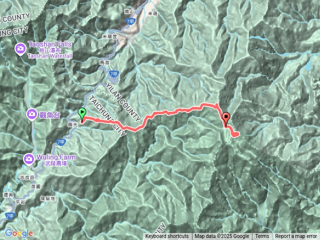 審馬陣山南湖北山南湖東峰