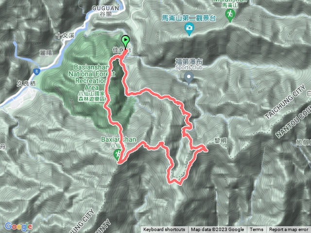 八仙林鐵、黎明神社、東八仙山草泥馬