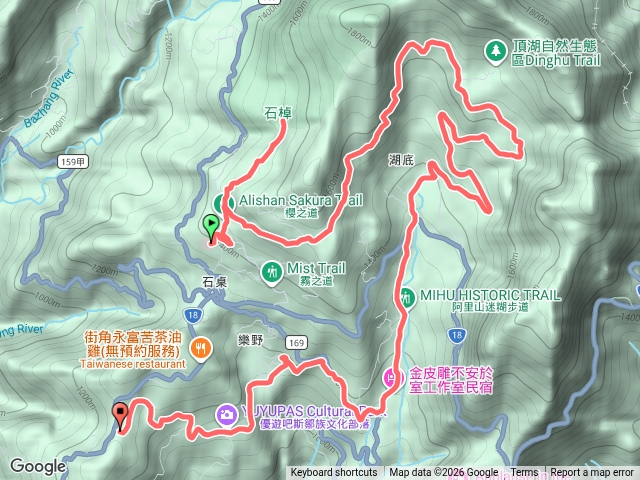 2026阿里山石棹雲徑接力賽預覽圖