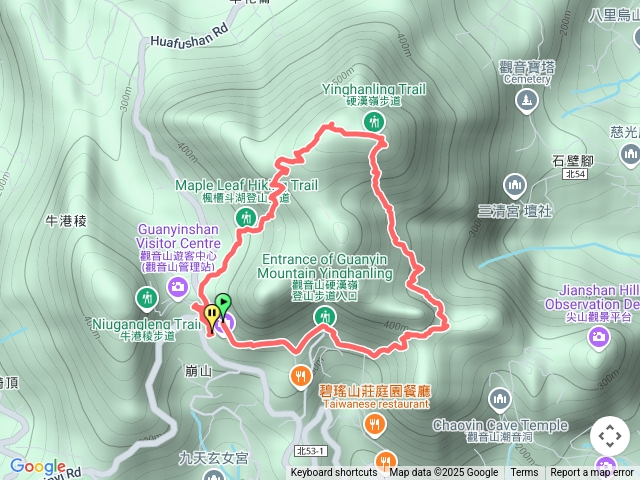 北橫1段～3段上硬漢嶺