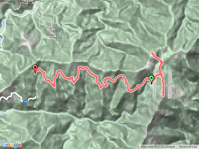 D2奇萊南華（南華山、奇萊南峰、登山口）