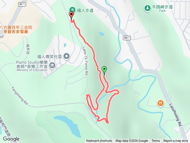 福人小徑 - 健行筆記