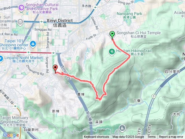 虎山南港山象山步道