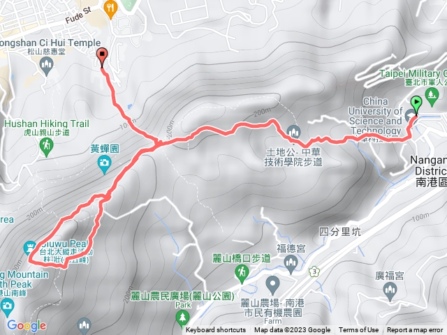 中華科大九五峯回北興宮