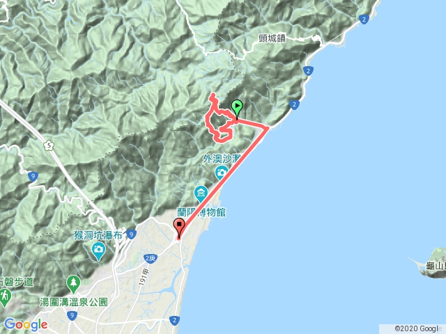 頭城農場→平溪古道→頭城農場