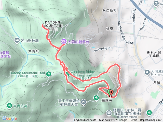 樹林大同山青龍嶺三角埔頂山預覽圖