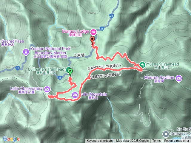 鹿林山鹿林前山麟趾山O繞預覽圖