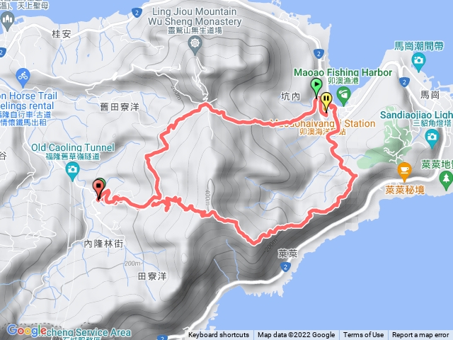 福卯古道隆隆山