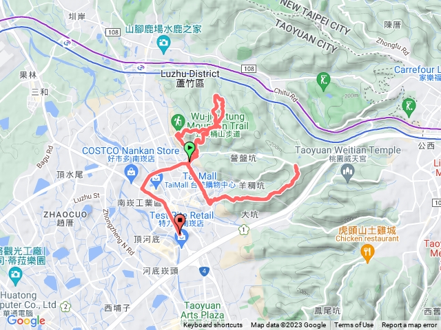 五酒桶山 羊稠步道