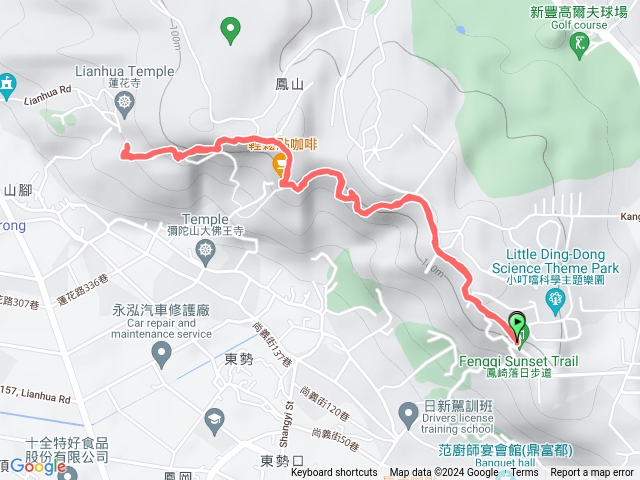 鳳崎落日登山步道