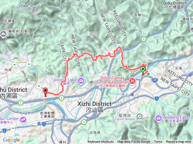 雙北郊山越嶺行程 : 汐湖縱走 加碼 內溝溪賞櫻健行。(西頭山.西頭山北峰.鮕鮘坑山.內溝山)預覽圖