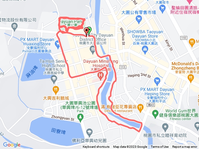 06/02河濱公園田心里健走