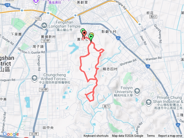 鳳凰山O型健走預覽圖