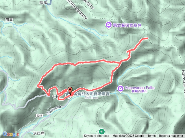 外鳥嘴山、蓮包山、馬武督山