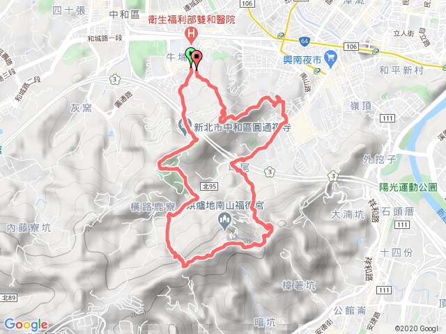 圓通寺 越嶺南勢角山