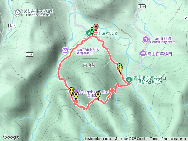 20260925 O繞青山瀑布 尖山湖步道預覽圖