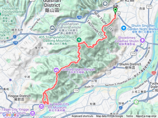 迴鶯迴縱走預覽圖