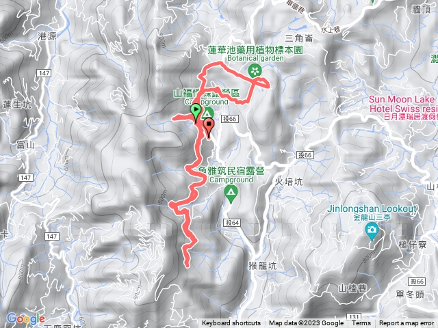 蓮華池新山林道、牛屎崎林道