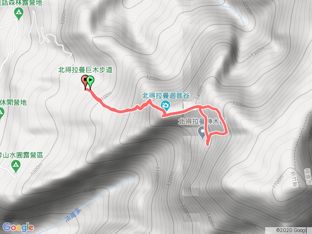 北得拉曼巨木步道