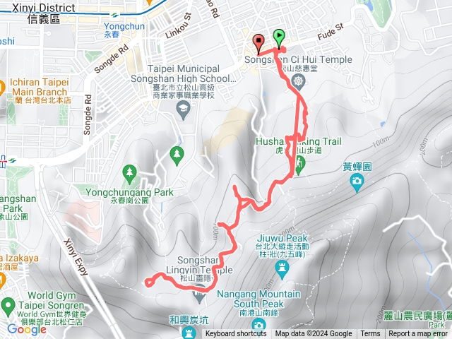2024臺北大縱走臺北大縱走第六段：中華科技大學至捷運麟光站20240323140858