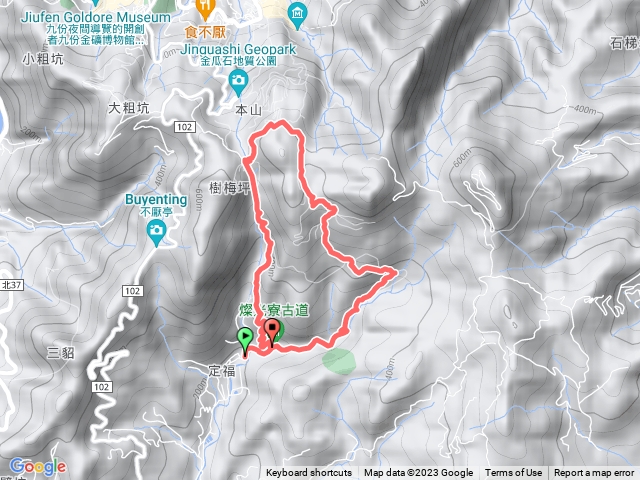 貂山古道燦光寮古道O型路線