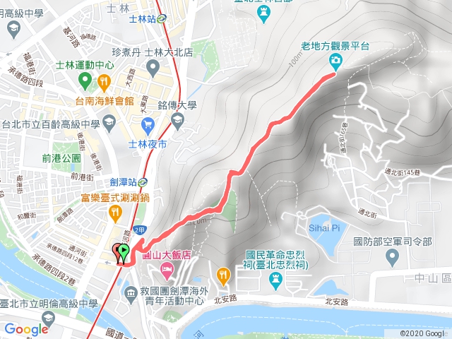 劍潭山_老地方觀機平台