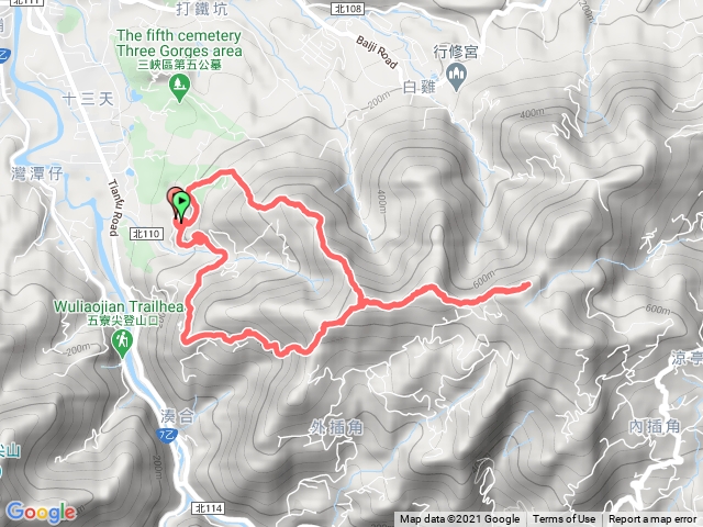 三峽 天福道院 O形連走添福山、鹿窟尖、白雞山