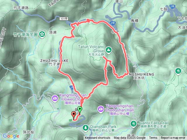 苗圃登七星山下夢幻湖環北麓步道回預覽圖